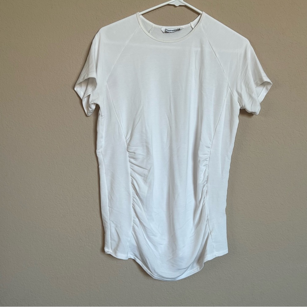 Basic White Tee - Maternity